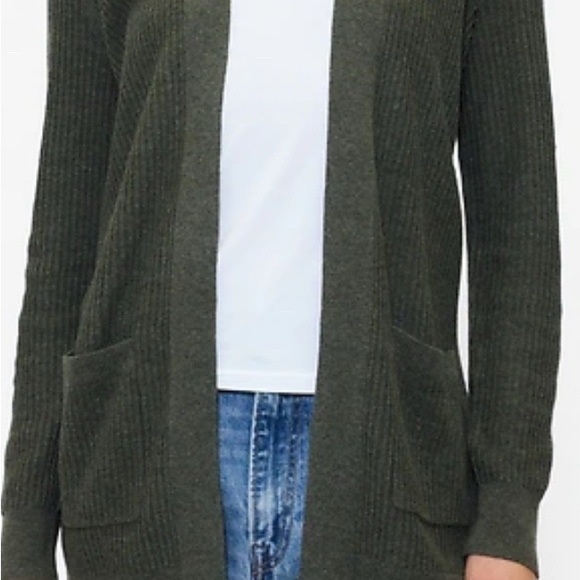Women's  The Gap Olive Green Cardigan Sweater - Picture 1 of 1
